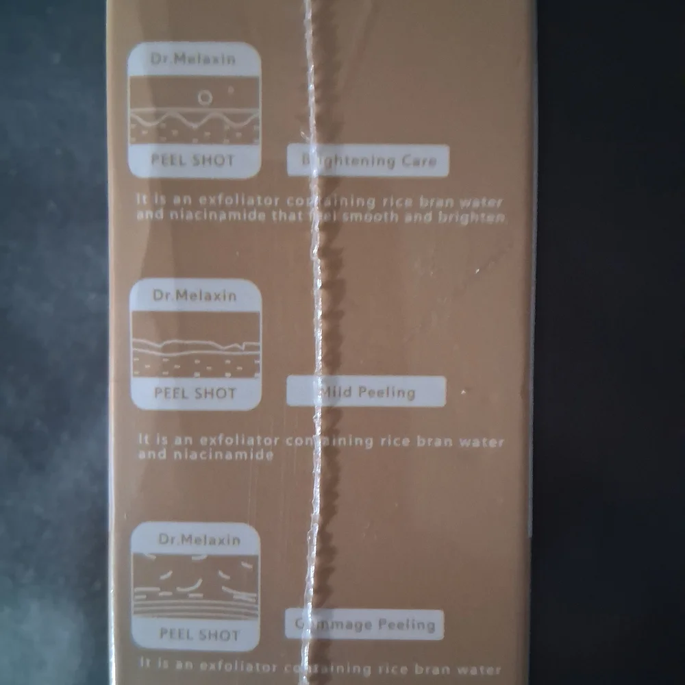 Dr. Melaxin Peel Shot Exfoliant - Beige Packaging - Picture 2 of 4